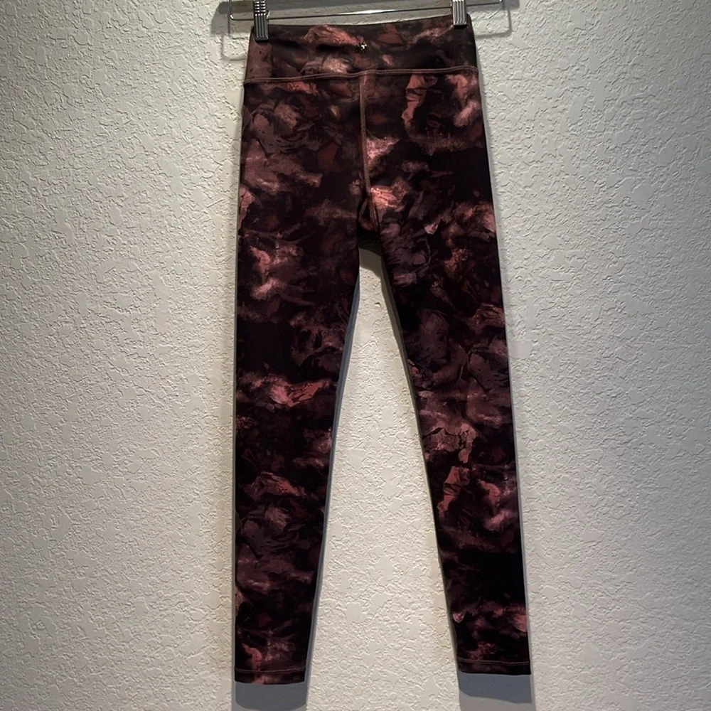 ATHLETA GIRL‎ High Rise Printed Chit chat Tight size 12 new